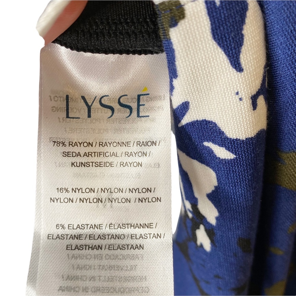 NWT Lysse Fit Palm Floral Multi High Waisted Pencil Skirt Medium - Picture 7 of 8